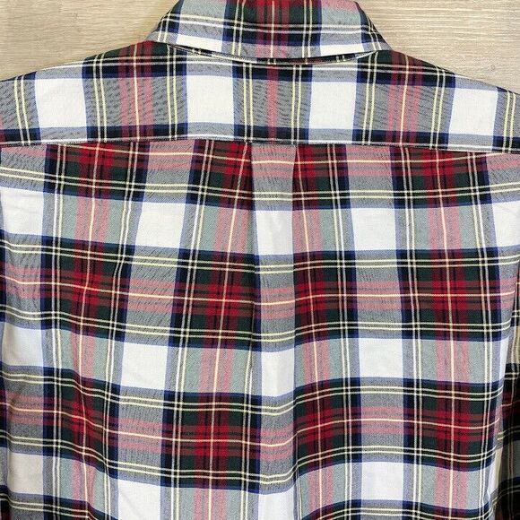 Ralph Lauren Classic Fit Shirt Mens Size XL Plaid Oxford Preppy Boho Holiday Top - Picture 9 of 10